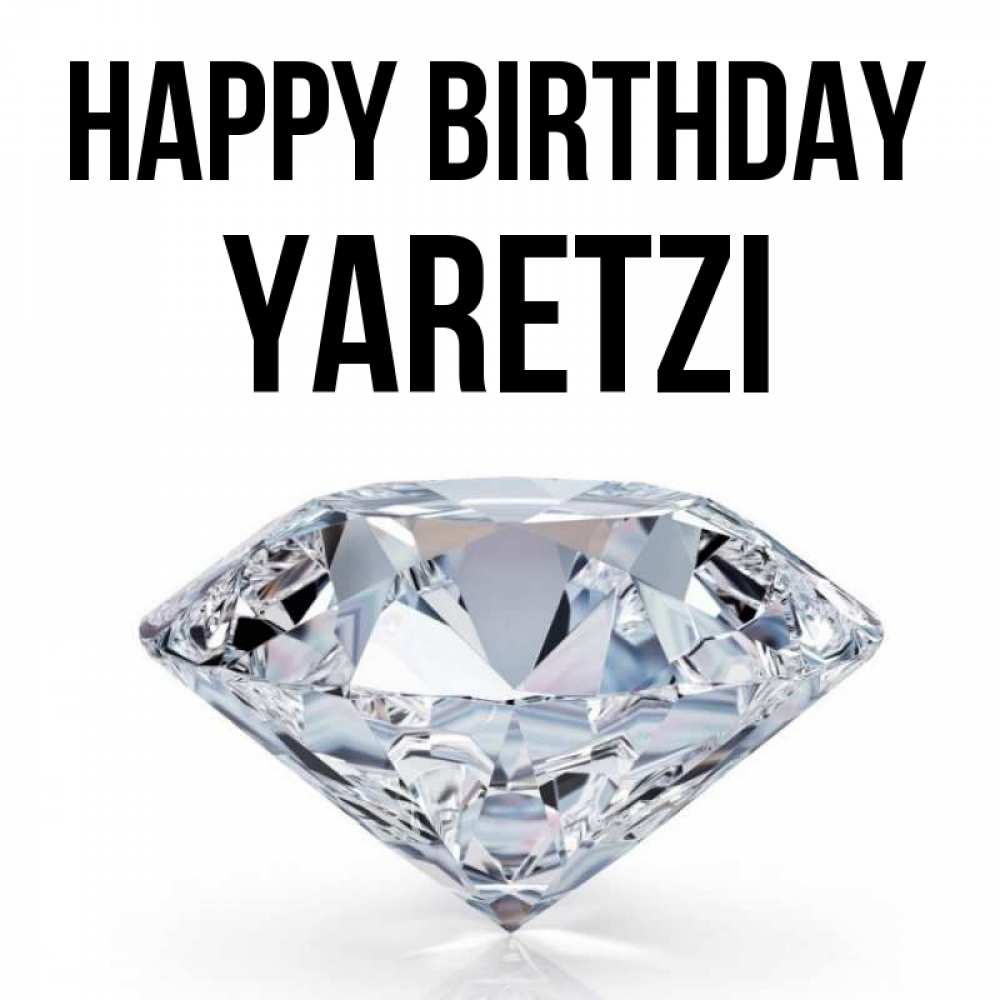 Greetings card с именем, Yaretzi Happy Birthday к пожеланием быть богатым Greetings with text for free download 