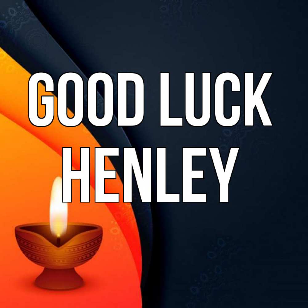 Greetings card с именем, Henley Good luck абстрактный фон Greetings with text for free download 