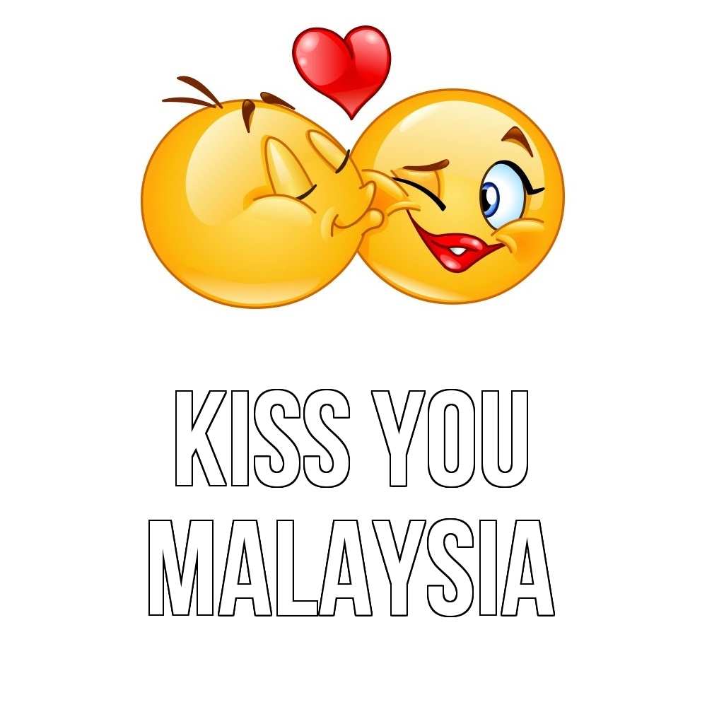 Greetings card с именем, Malaysia Kiss you губы и белые зубы Greetings with text for free download 