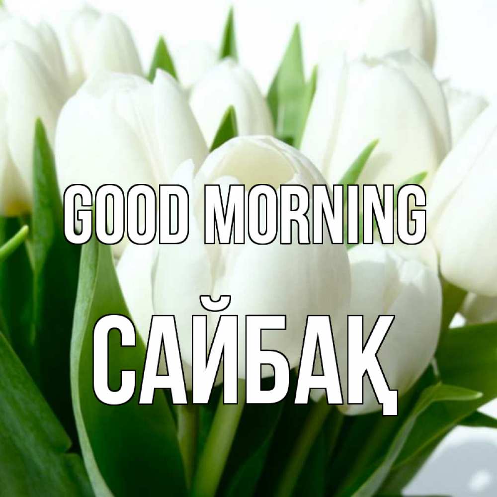 Greetings card с именем, САЙБАҚ Good morning открытки на каждый день по именам Greetings with text for free download 
