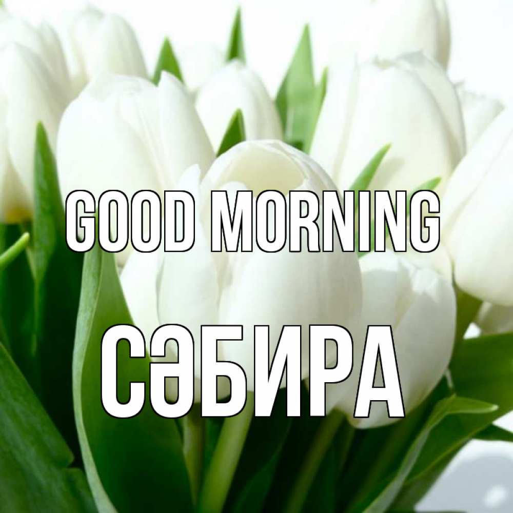 Greetings card с именем, СӘБИРА Good morning открытки на каждый день по именам Greetings with text for free download 