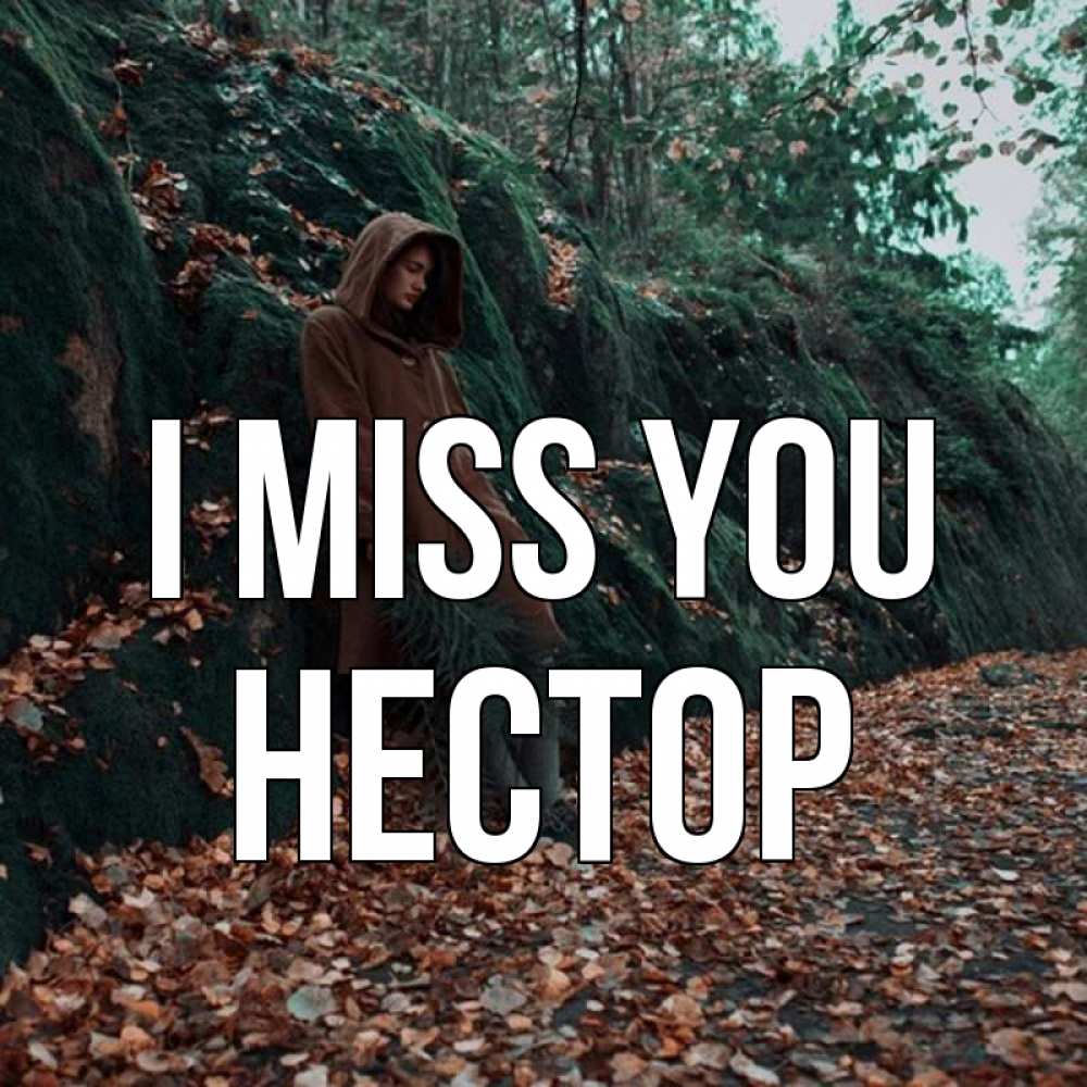Greetings card с именем, Нестор I miss you скука 1 Greetings with text for free download 