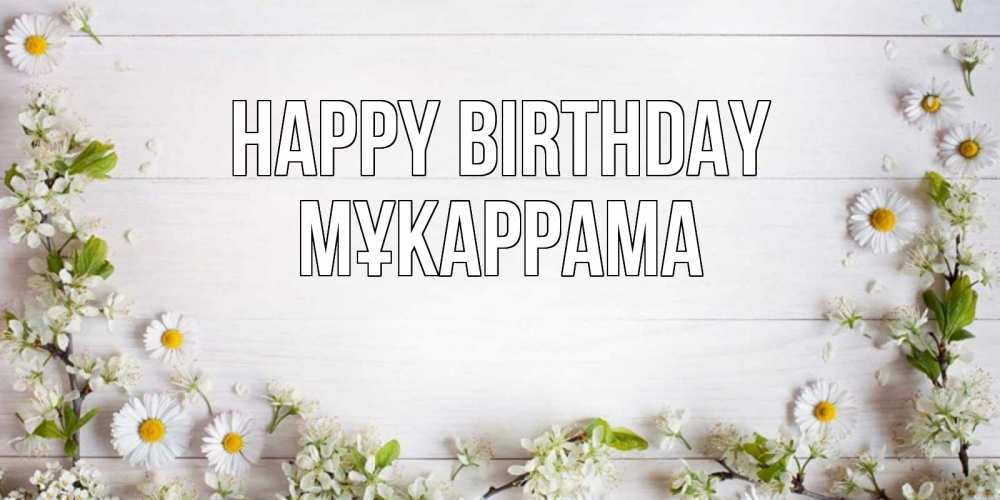 Greetings card с именем, МҰКАРРАМА Happy Birthday Воздушные шары Greetings with text for free download 