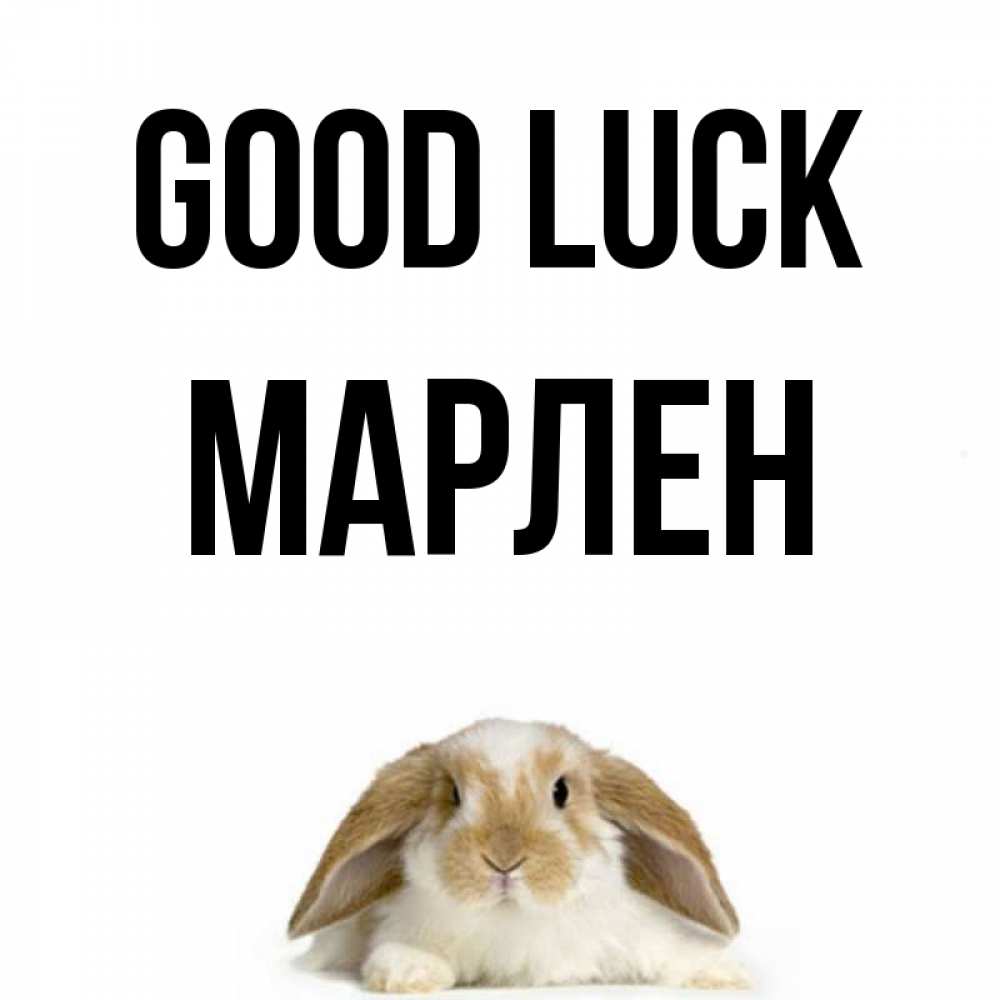 Greetings card с именем, МАРЛЕН Good luck открытки с произвольным текстом который можно вставить в открытку и создать ее самостоятельно бесплатно онлайн Greetings with text for free download 