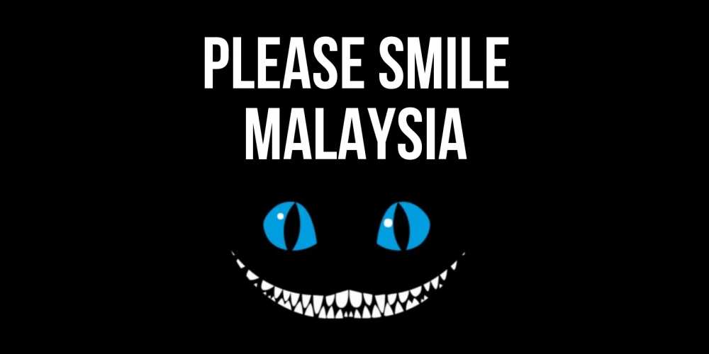 Greetings card с именем, Malaysia Please smile кот улыбается Greetings with text for free download 