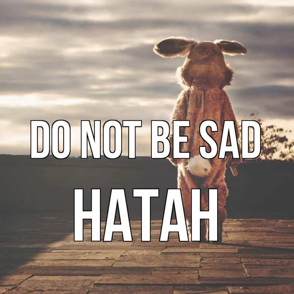 Greetings card с именем, Натан Do not be sad со спины Greetings with text for free download 