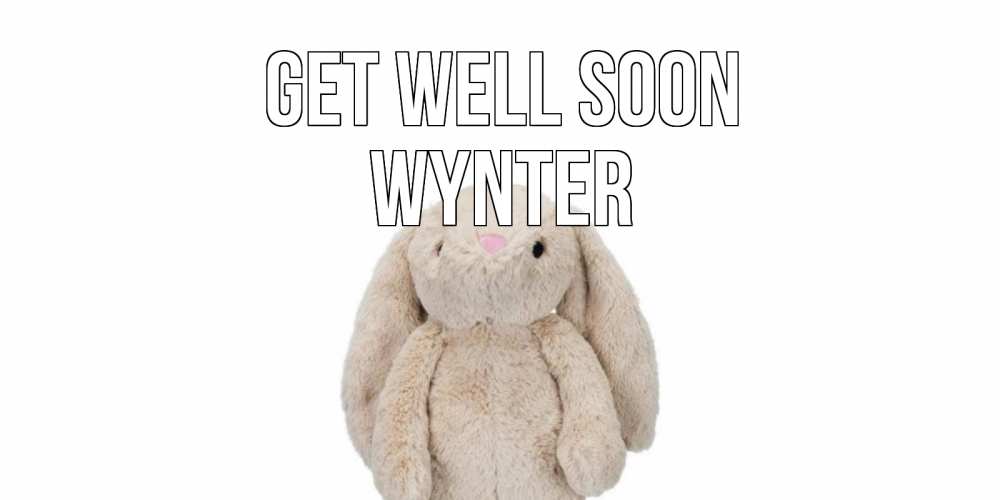 Greetings card с именем, Wynter Get well soon не болей Greetings with text for free download 