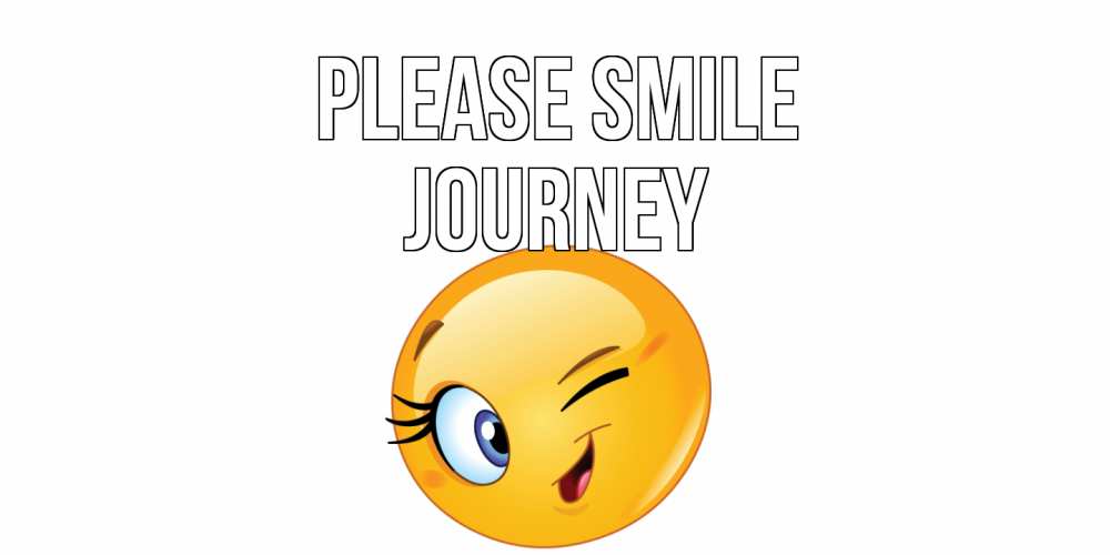Greetings card с именем, Journey Please smile улыбка Greetings with text for free download 