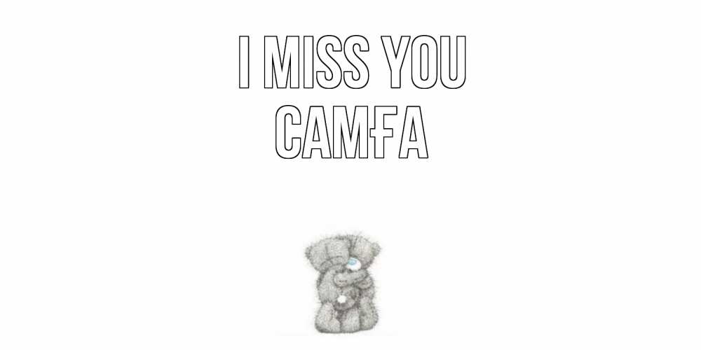 Greetings card с именем, САМҒА I miss you мишки Greetings with text for free download 