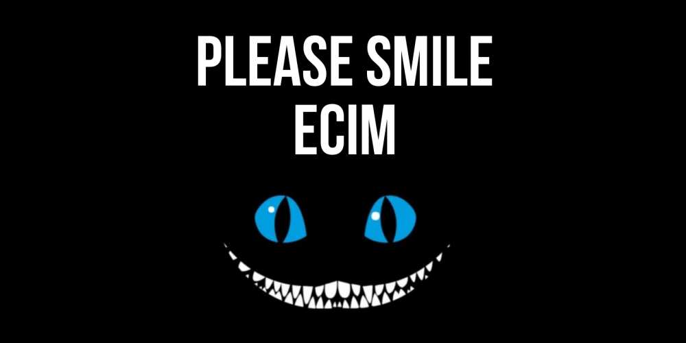 Greetings card с именем, Есім Please smile кот улыбается Greetings with text for free download 