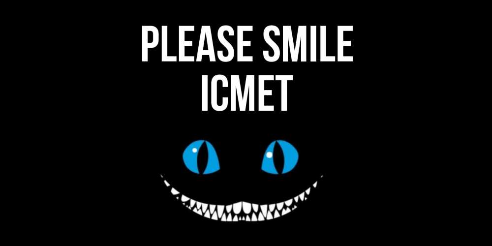 Greetings card с именем, ІСМЕТ Please smile кот улыбается Greetings with text for free download 