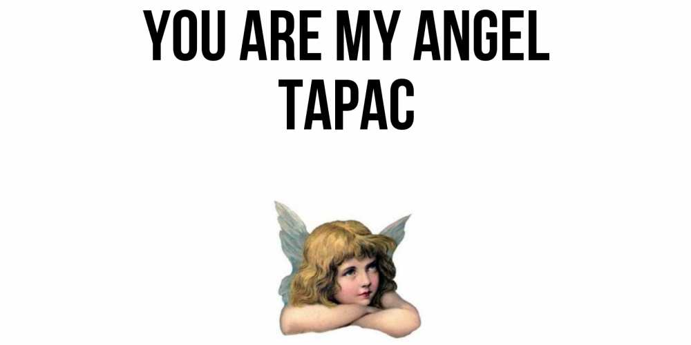 Greetings card с именем, Тарас You are my angel ангел Greetings with text for free download 