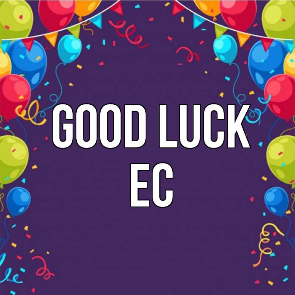Greetings card с именем, Ес Good luck шары Greetings with text for free download 