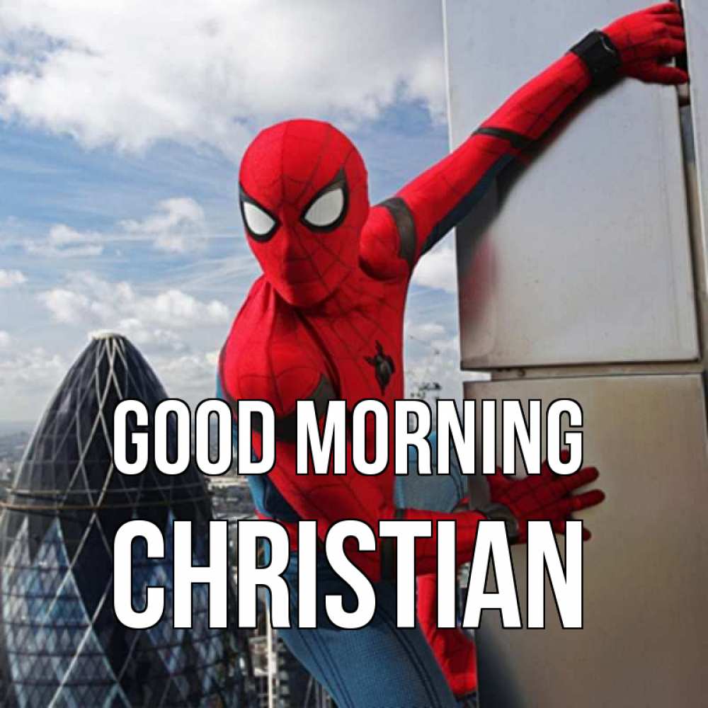 Greetings card с именем, Christian Good morning марвел герои Greetings with text for free download 