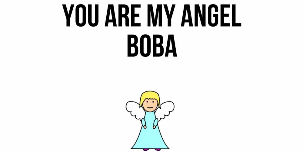 Greetings card с именем, Вова You are my angel ангел Greetings with text for free download 