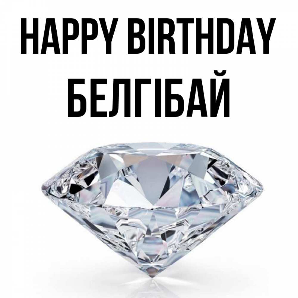 Greetings card с именем, Белгібай Happy Birthday к пожеланием быть богатым Greetings with text for free download 