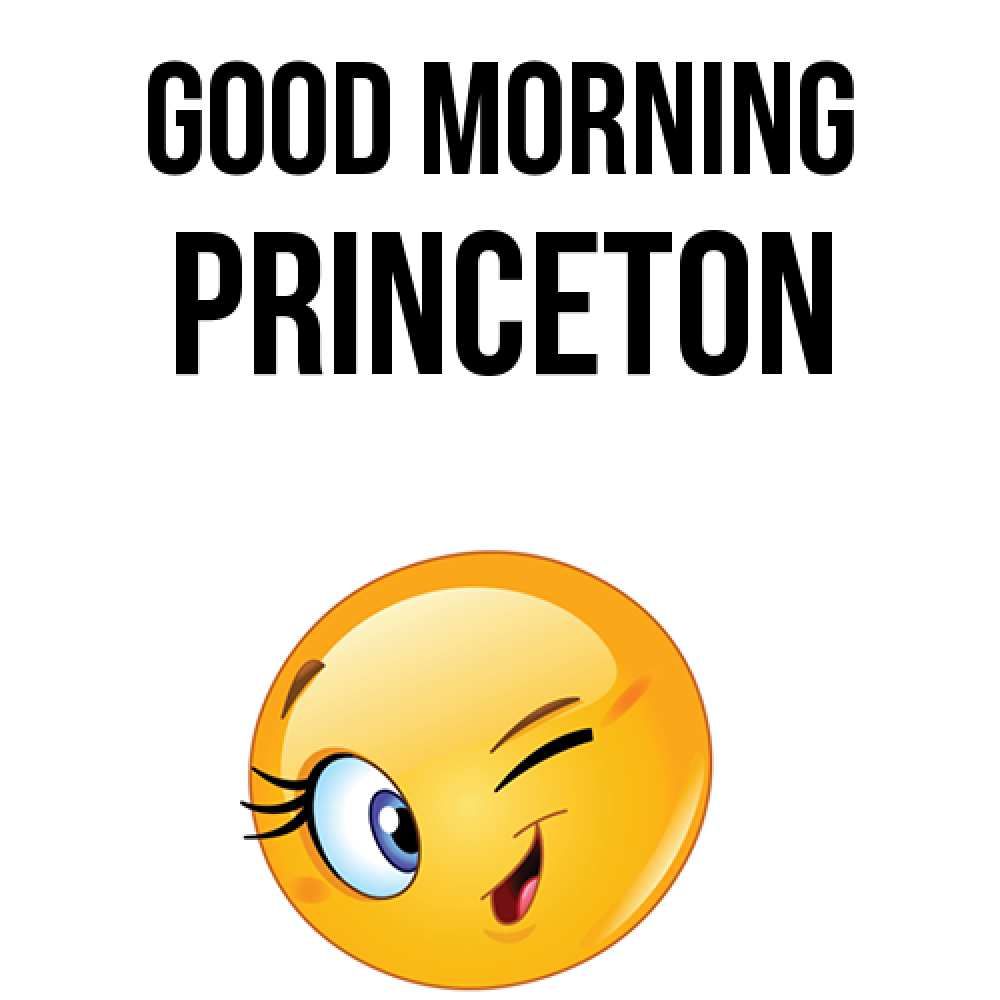 Greetings card с именем, Princeton Good morning хорошее настроение Greetings with text for free download 