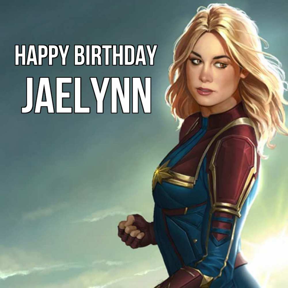 Greetings card с именем, Jaelynn Happy Birthday холод жара Greetings with text for free download 