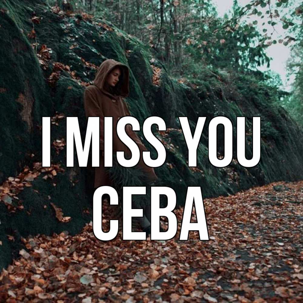 Greetings card с именем, Сева I miss you скука 1 Greetings with text for free download 