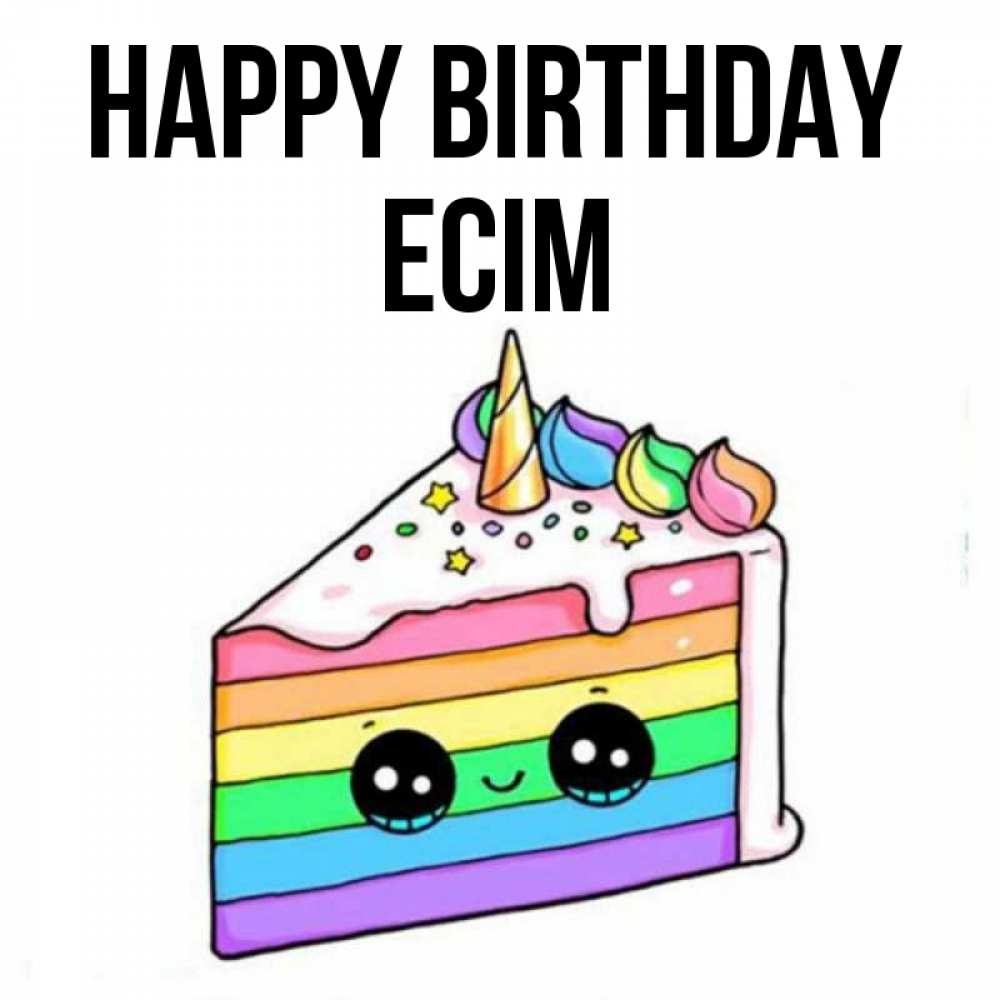 Greetings card с именем, Есім Happy Birthday с днем варенья Greetings with text for free download 