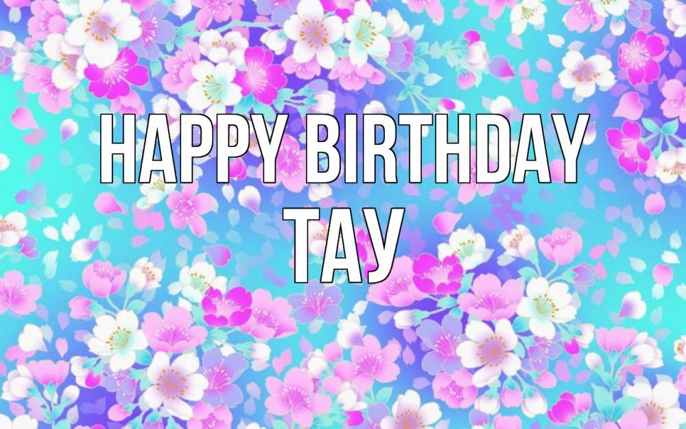 Greetings card с именем, ТАУ Happy Birthday открытка с заливкой Greetings with text for free download 