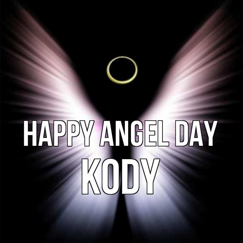 Greetings card с именем, Kody happy angel day ангел из света Greetings with text for free download 