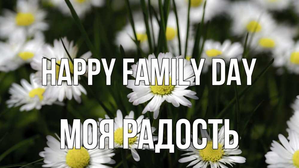 Greetings card с именем, Моя-радость happy family day с днем семьи  2 Greetings with text for free download 