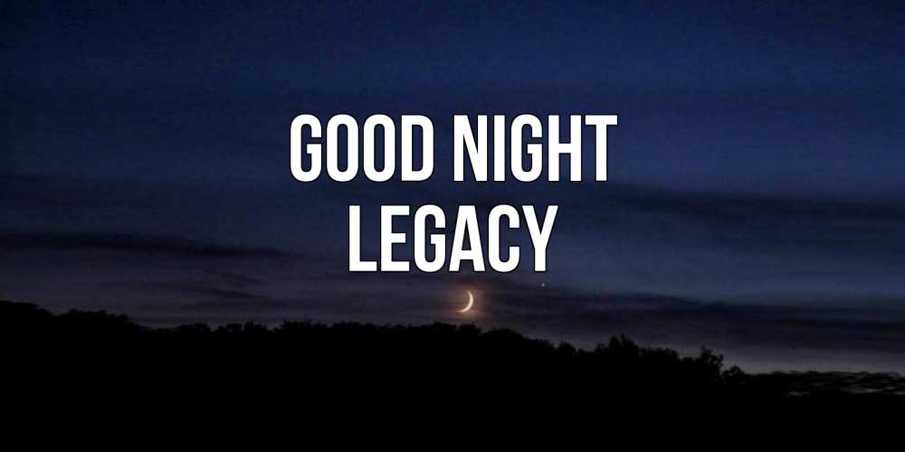 Greetings card с именем, Legacy Good night месяц Greetings with text for free download 