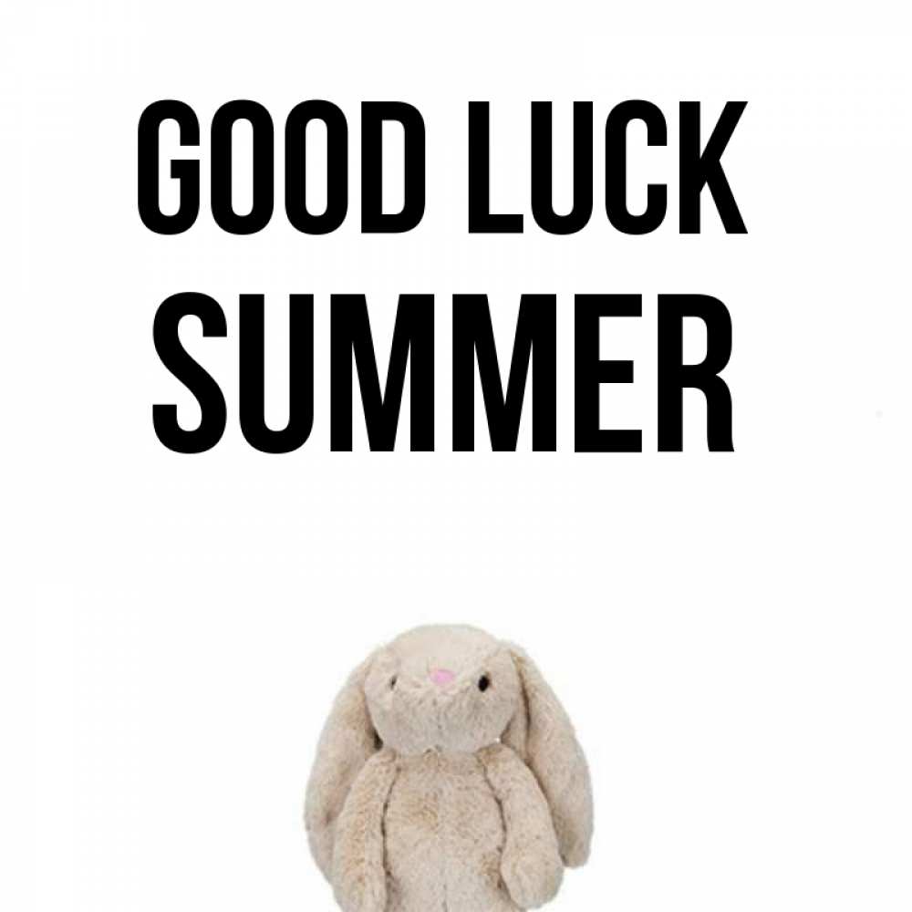 Greetings card с именем, Summer Good luck сайт создаватель открыток Greetings with text for free download 