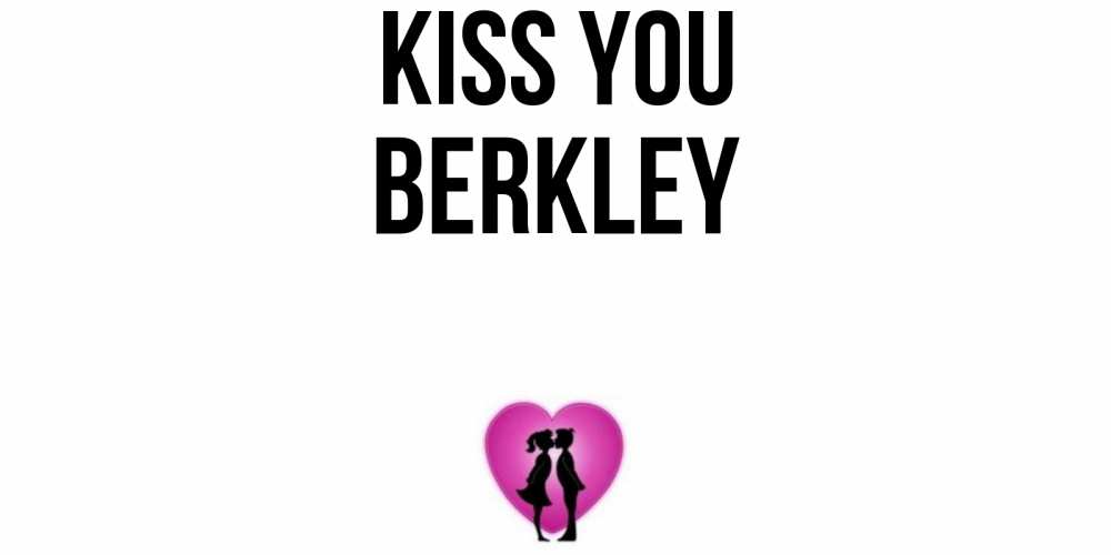 Greetings card с именем, Berkley Kiss you поцелуй Greetings with text for free download 