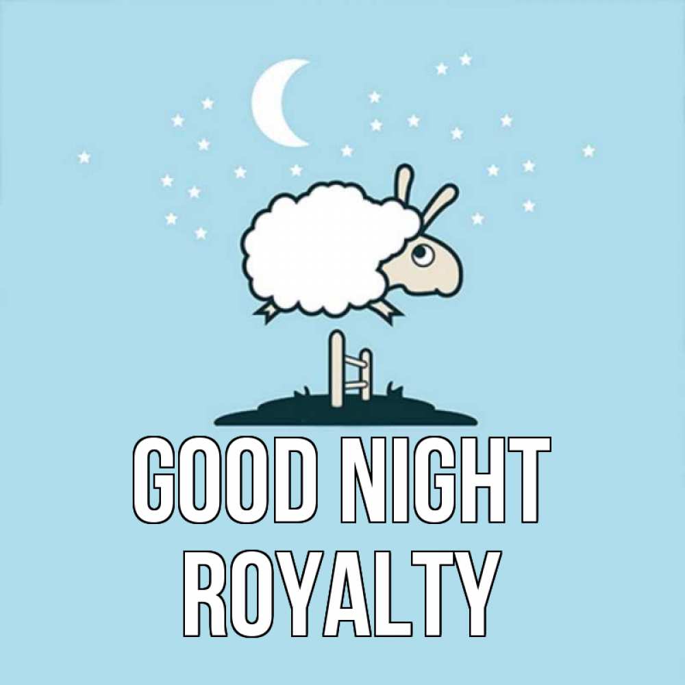 Greetings card с именем, Royalty Good night с животными сладких сноведений Greetings with text for free download 