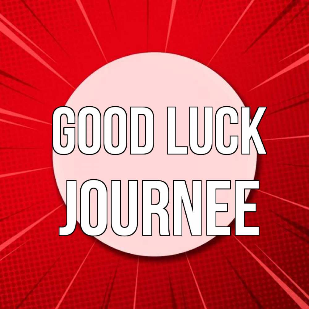 Greetings card с именем, Journee Good luck розовая кнопка Greetings with text for free download 