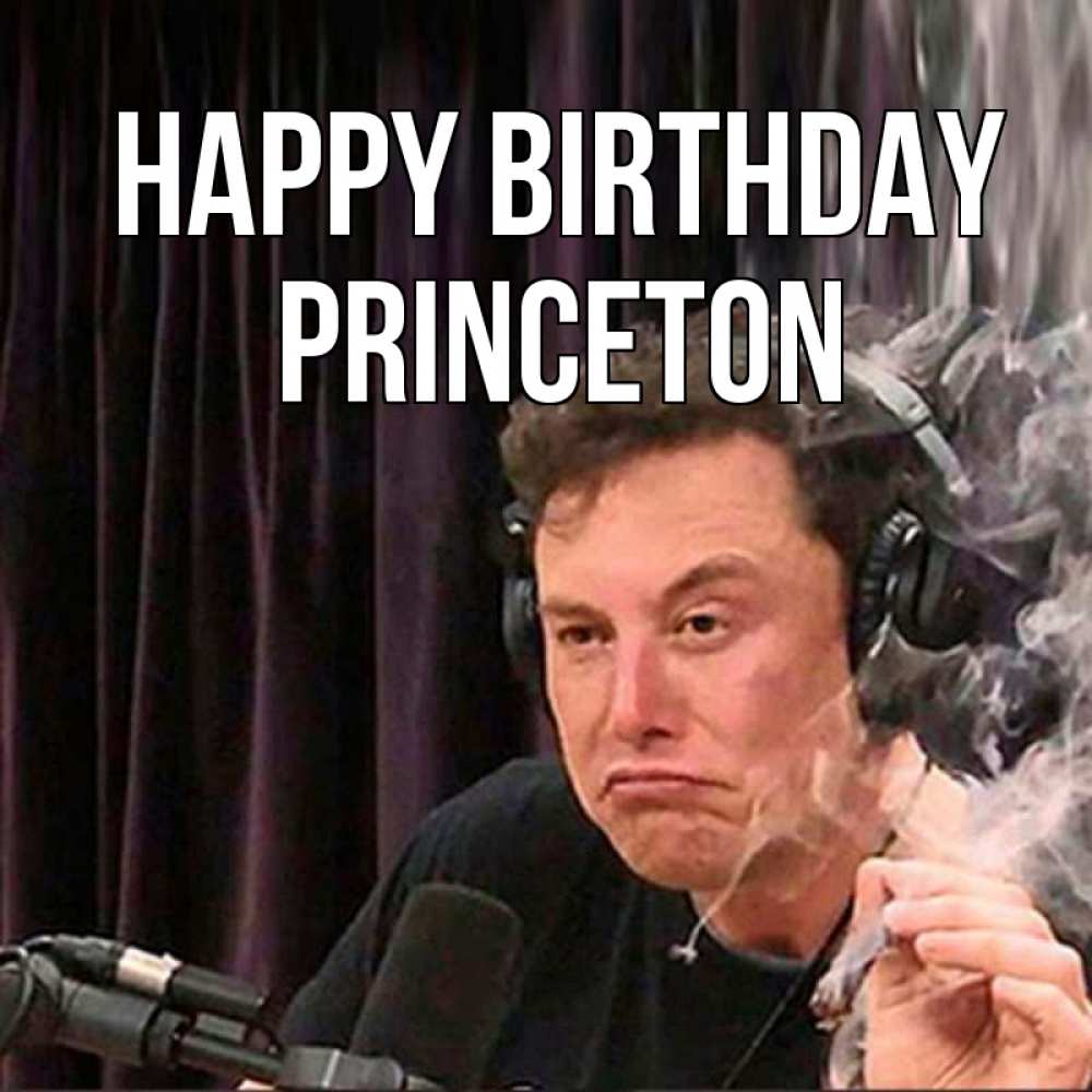 Greetings card с именем, Princeton Happy Birthday МЕМ Greetings with text for free download 